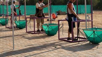 انطلاق بطولة أبوظبي لرماية الشوزن في العين