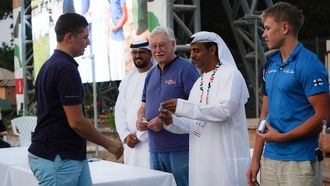 Constantin And Eisman Shine At Abu Dhabi Event