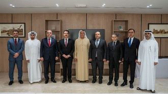 مركز عجمان للتحكيم يرحب بوفد كردستان