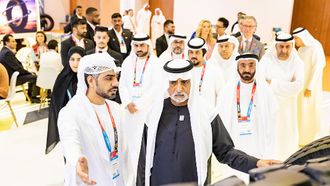 Nahyan Bin Mubarak At Automechanika Dubai 2025