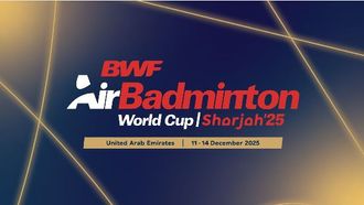 الإمارات تستضيف بطولة العالم للريشة الطائرة