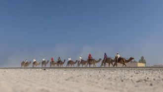 رحلة الهجن 2023 تنطلق من أبوظبي