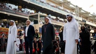 Crown Prince Attends Formula 1 Finale