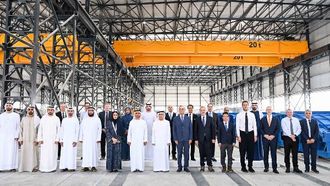 آخر مستجدات تقدم أعمال الخط الأزرق لمترو دبي