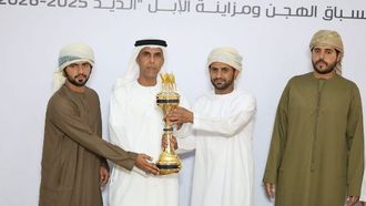 همليل يفوز بسباق الذيد 2025 للهجن