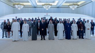 Hamdan Meets FIFA At Dubai Summit