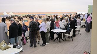 Global Visitors Attend K A Camel Festival