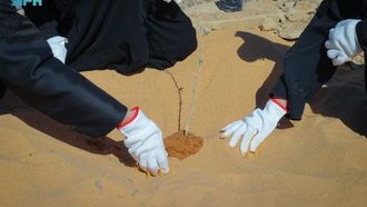 جهود مكافحة الرعي الجائر في المحمية السعودية