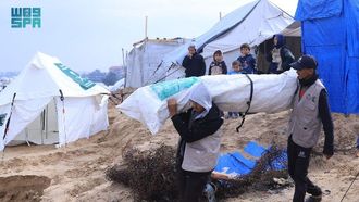 KSrelief Supports Displaced Families In Gaza