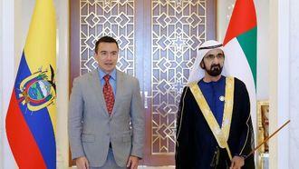 تعزيز التعاون بين الإمارات العربية المتحدة والإكوادور