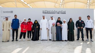 Theyab Witnesses Open Masters Medals