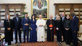 Pope Leo XIV Meets Zayed Award Jury