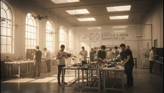 Drones And Robotics Training For Saudi Students