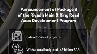 Riyadh Package III Road Projects Announced