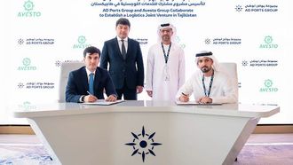 موانئ أبوظبي وشركة أفيستو طاجيكستان المشتركة