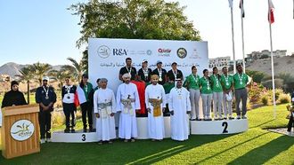 الإمارات تتصدر بطولة دول مجلس التعاون الخليجي للجولف في سلطنة عمان