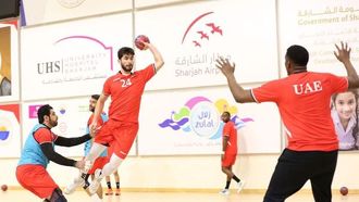 فريق الإمارات لكرة اليد في البطولة الآسيوية