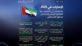 رؤية الإمارات 2025 تعزز القدرة التنافسية