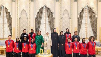 الشارقة تُكرّم أبطال غرب آسيا في الكرة الطائرة