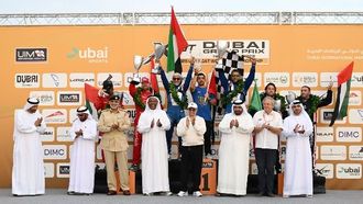 فيكتوري يحرز لقب بطولة إكس كات في سباق جائزة دبي الكبرى