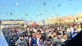 سباق زايد الخيري العاشر يجذب 60 ألف مشارك