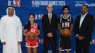 أبوظبي ورابطة الدوري الأمريكي لكرة السلة للمحترفين تهسبان كرة السلة للشباب