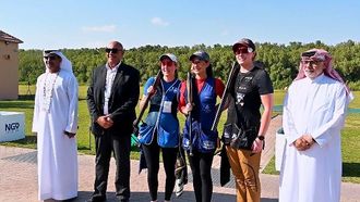 الفائزون ببطولة أبوظبي للرماية