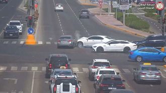 Abu Dhabi Police Warn Drivers Against Distraction At Intersections