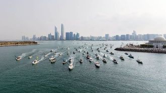 انطلاق بطولة الظفرة لصيد سمك الكينجفيش 2026