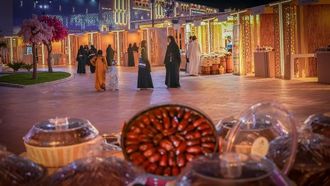 مهرجان الوثبة للتمور برعاية منصور بن زايد