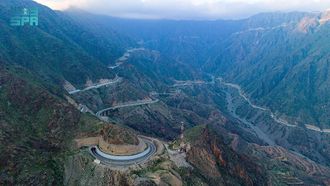 Aqabat Al-Baha Mountain Road Safety