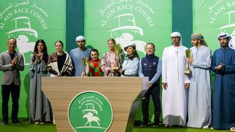 اختُتم سباق العين للخيول العربية بإعلان الفائزين