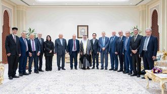 Sharjah Ruler Meets Beirut ALA Founders