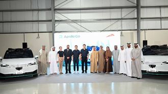 Baidu Apollo Go Opens Dubai Centre