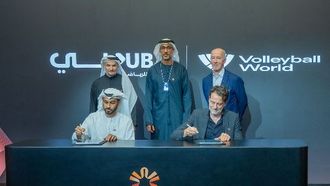 دبي تفتتح سلسلة بطولات العالم للشاطئ 2026