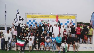 هيمنة الإمارات على سباق الدراجات المائية في دبي