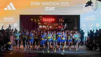 ماراثون دبي في نسخته الخامسة والعشرين: خط نهاية جديد