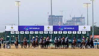 كرنفال سباق الخيل في دبي في ميدان نايت