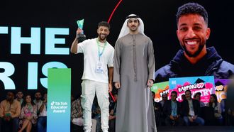 Educator Award Winner Honoured At 1B Followers Summit