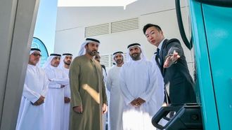 عجمان تفتتح مركزاً متكاملاً لشحن السيارات الكهربائية