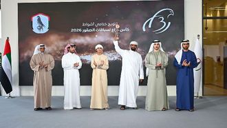 اختتام كأس فزاع للصقور في دبي