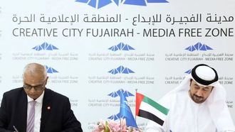مدينة الفجيرة الإبداعية توسع مركزها الإعلامي