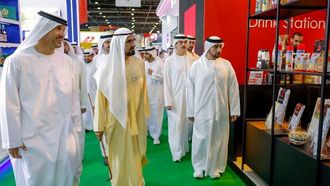 حضر محمد بن راشد معرض جلفود 2026