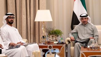 استضاف هزاع بن زايد وفداً من المجلس الإسلامي للحريات المدنية