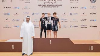 افتتاح خالد بن محمد بن زايد للجوجيتسو نو جي