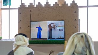 اليوم السابع من رياضة الصيد بالصقور للملك عبد العزيز