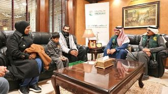 KSrelief Treats Palestinian Child In Jordan