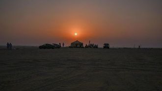 كثبان ناوان: السياحة البيئية الصحراوية الشتوية