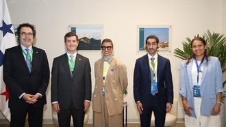 Noura Al Kaabi At CAF Forum Panama
