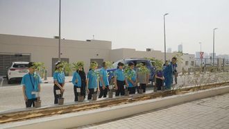 اختتام مبادرة زراعة 20 ألف شجرة